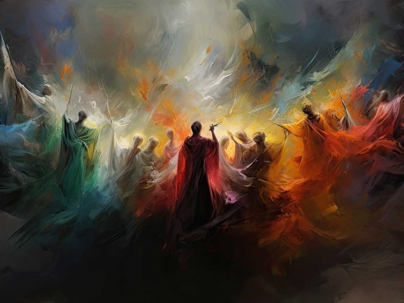 Worshippers in symphony